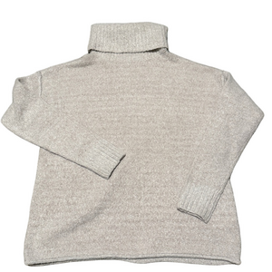 Women's RD Style Tan Turtleneck Sweater XS
